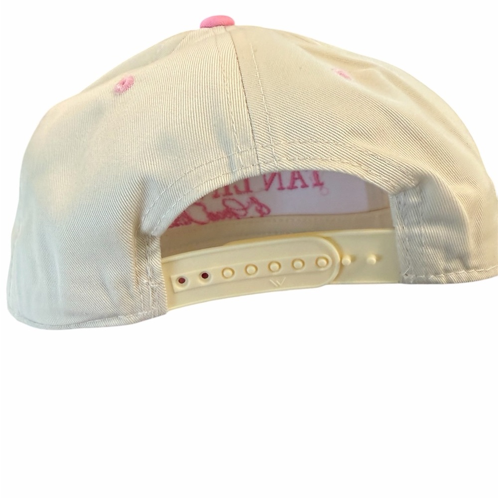 Katydid Tan Lines & Good Times Pink and Cream Trucker Hat - Picture 2 of 4